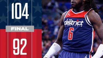 多点开花轻取魔术！奇才豪取四连胜坐稳东部第一